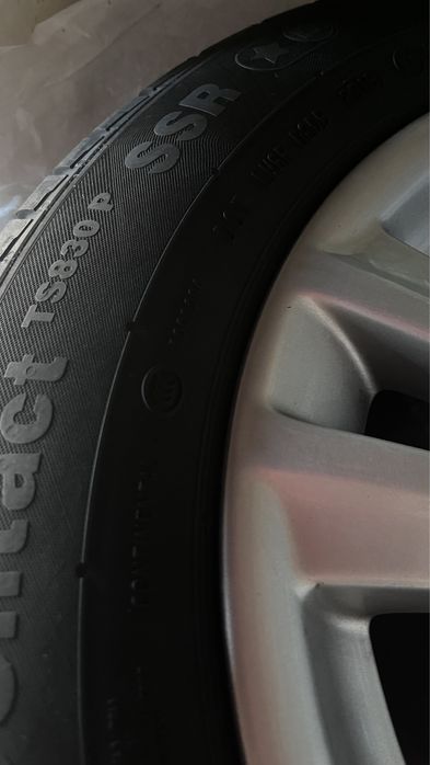 Roti / Jante bmw R16 continental runflat