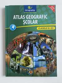 Atlas geografic scolar pentru cl.9-12