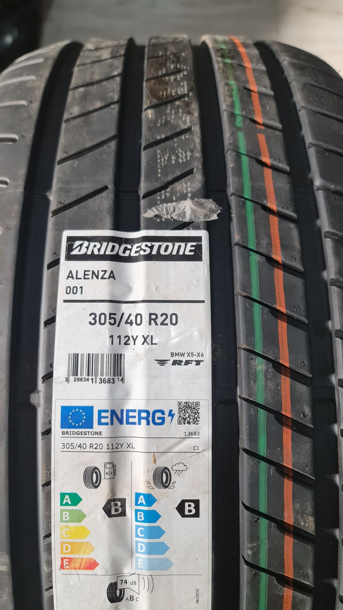 1buc cauciuc anvelopa noua Bridgestone Alenza 001 rft 305 40 20 xl 112