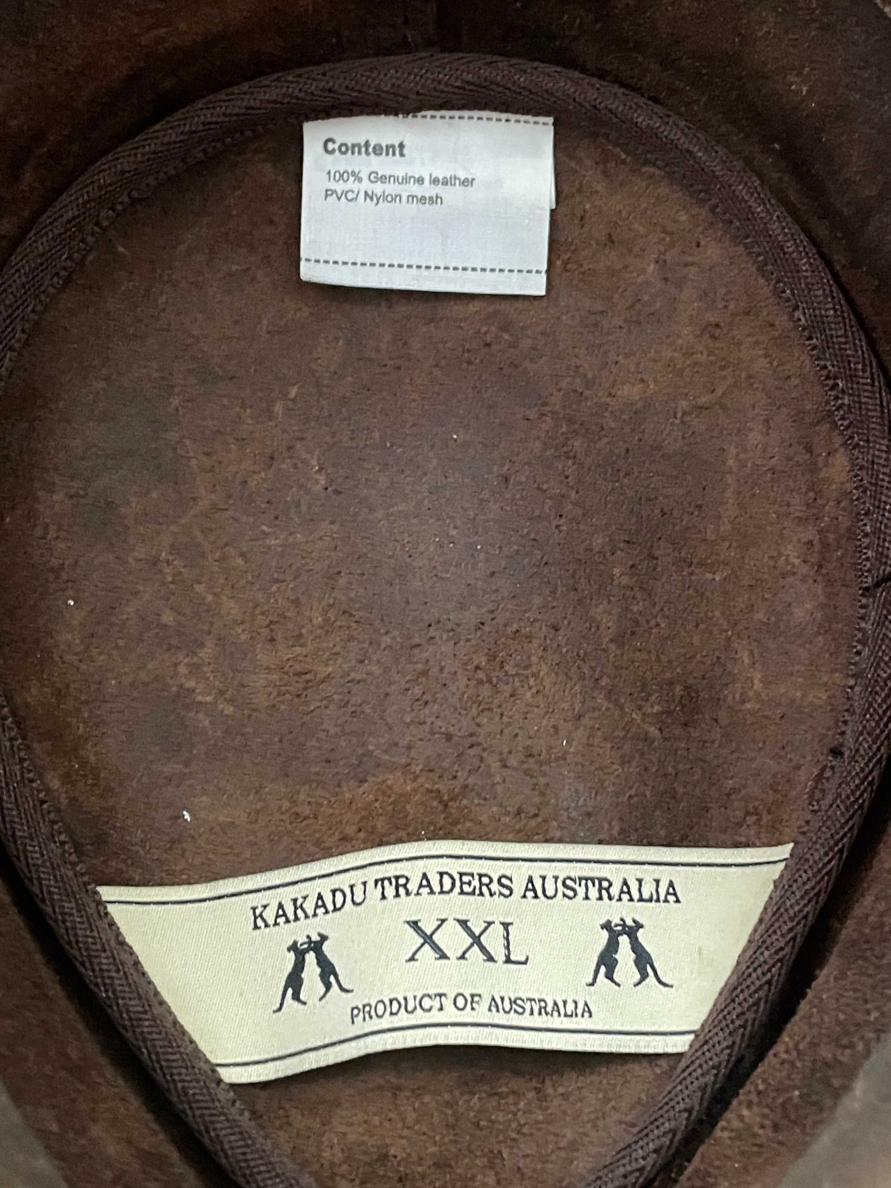 Palarie Cowboy - Kakadu XL Piele. Made in Australia