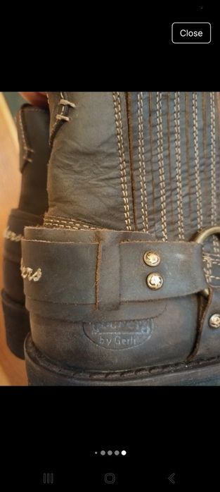 Docker's  ghete biker piele