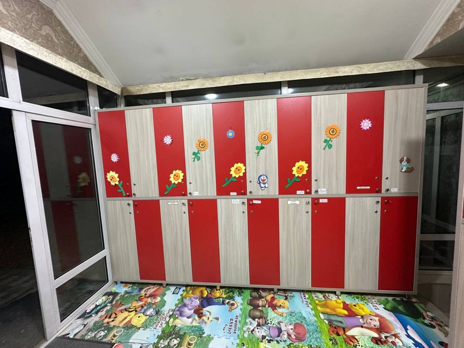 Шкафчики в детский сад на 32/64 ребенка