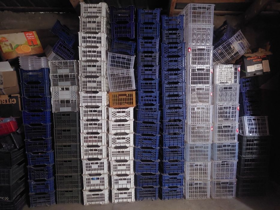 Пластиковые  ящика