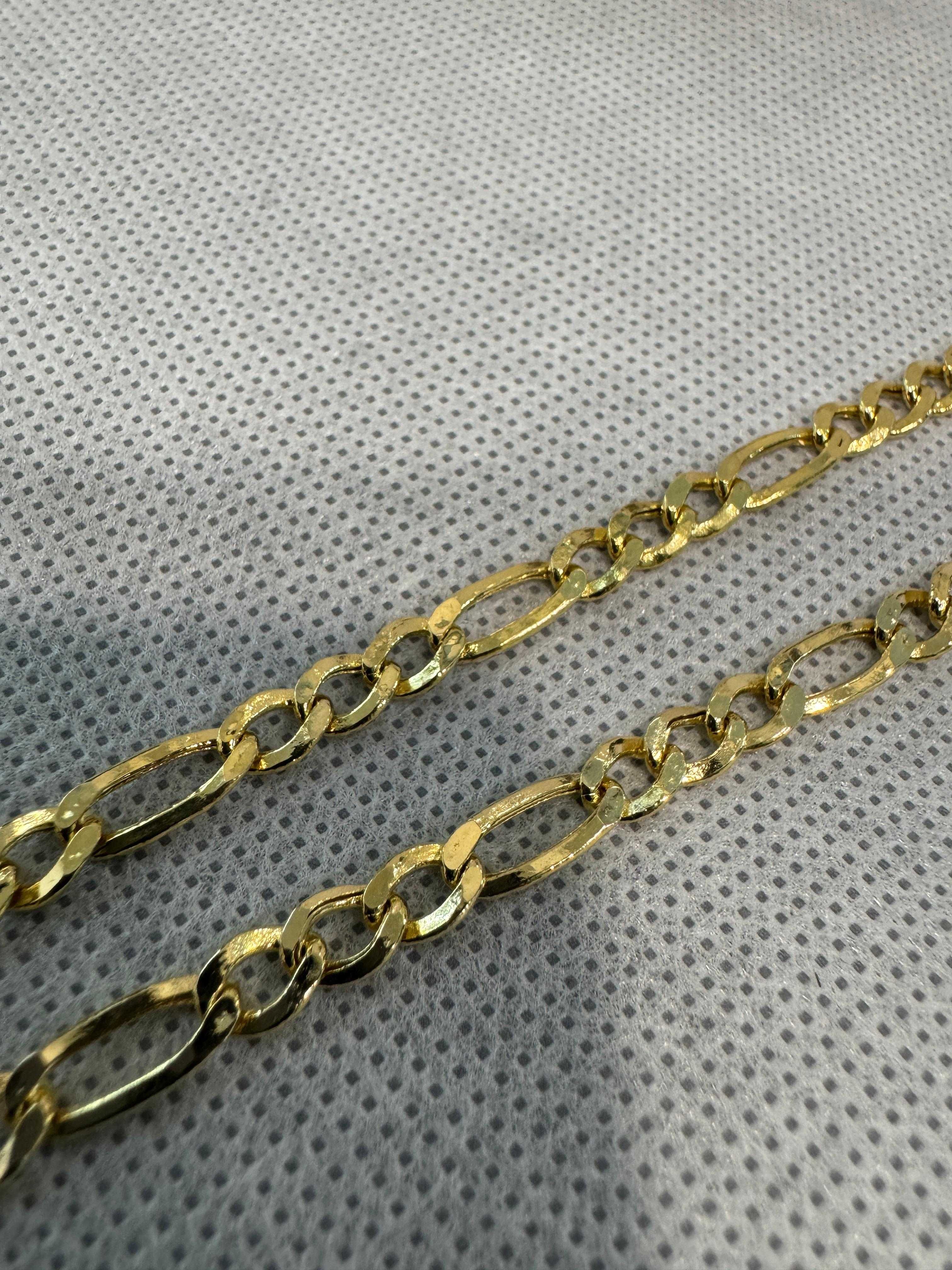 (Ag41) Lant aur 14K B5313-Certificat de garantie!