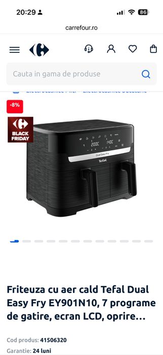 Vant Air Fryer tefal