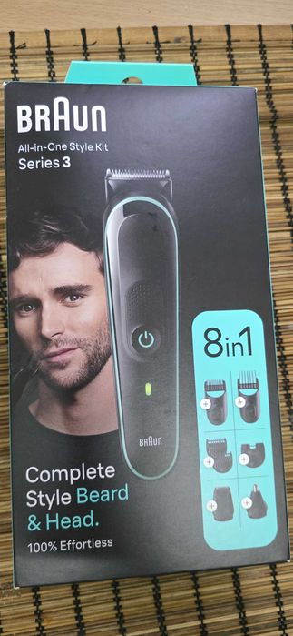 Aparat de tuns multifunctional Braun MGK3441, Wet&Dry, 8-in-1