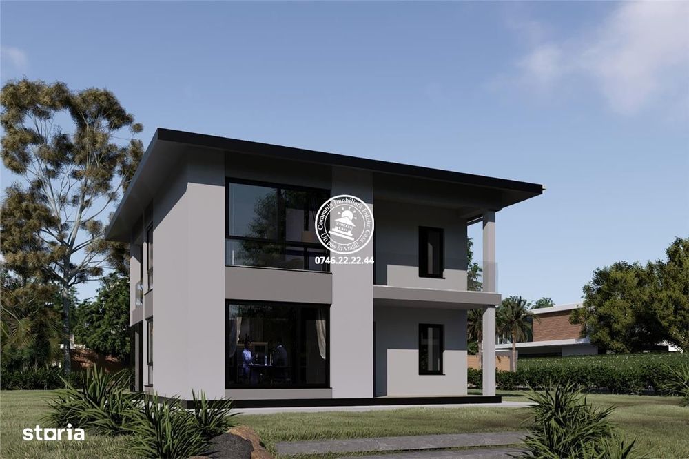 Vila premium cu 4 camere si 2 bai, de vanzare in Ciurbesti