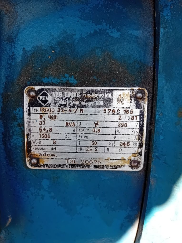 Generator trifazic 37kva