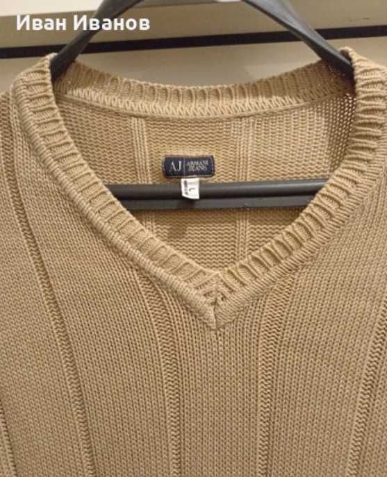 Оригинална фланела Armani - размер Л