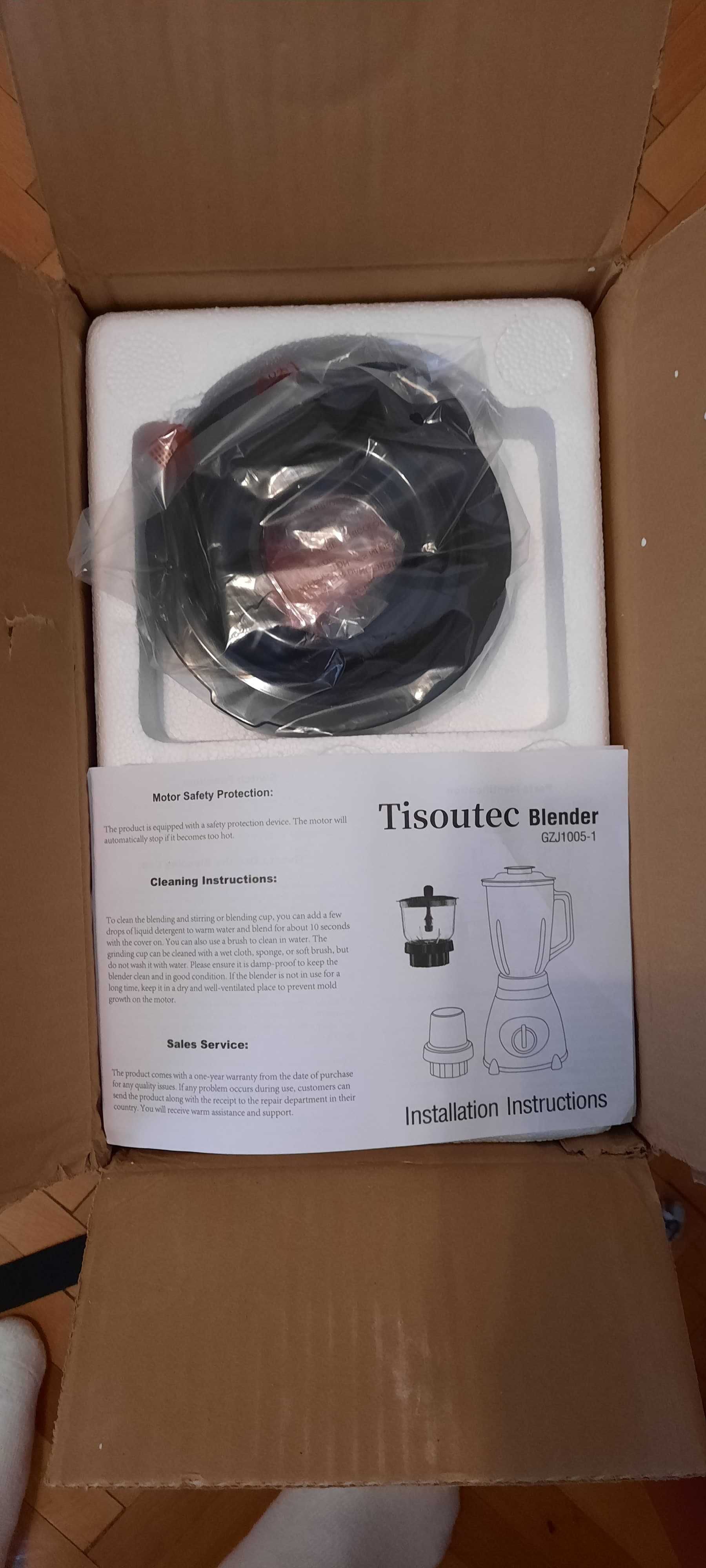 Blender electric TISOUTEC 1.5 L,  1200 W