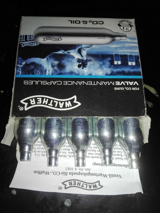 Walther maintenance capsules