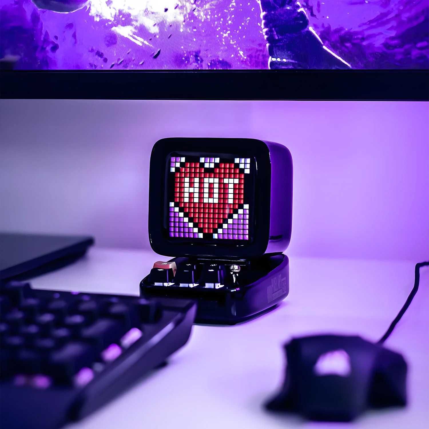 Divoom DitooPro Pixel Art Bluetooth колонка – Черна
