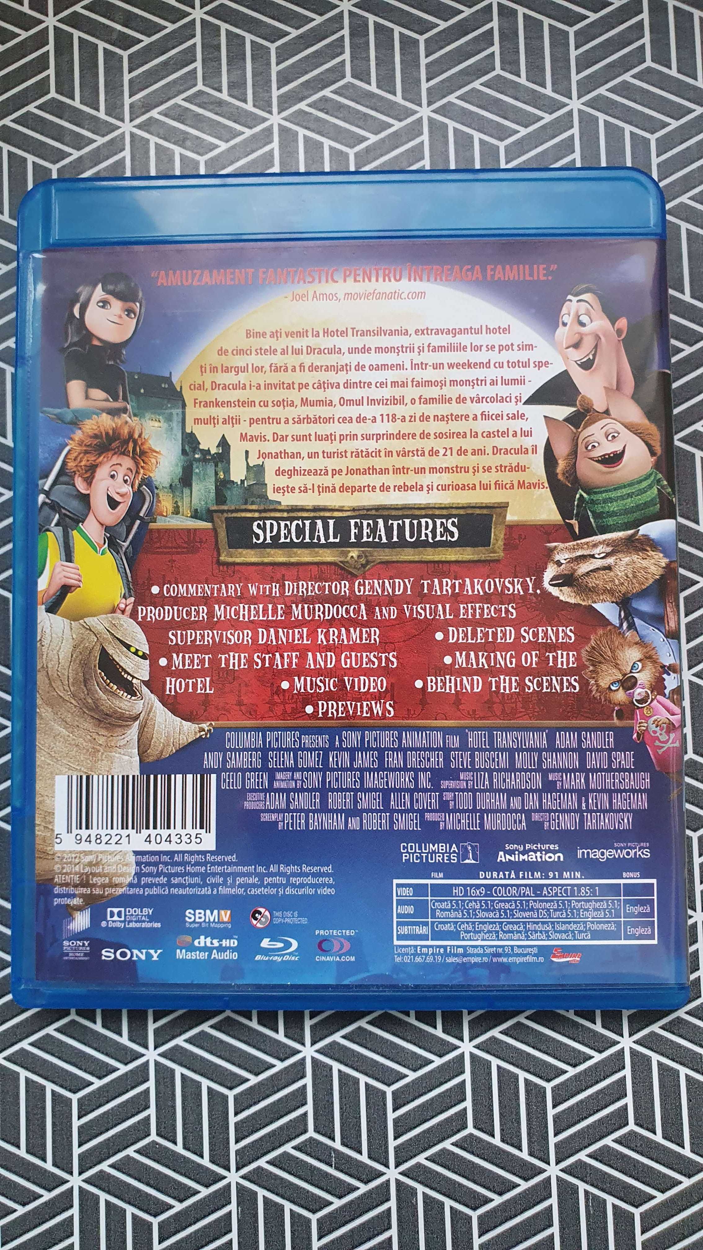 Film Blu-ray Hotel Transylvania 1 - 2012