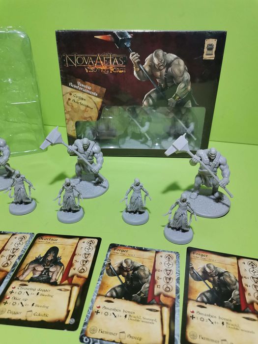 Set figurine NOVA AETAS. Cyclops monster onboard game.