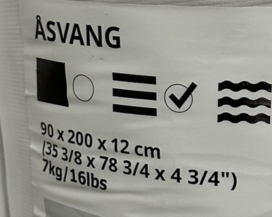 Saltea de dormit noua