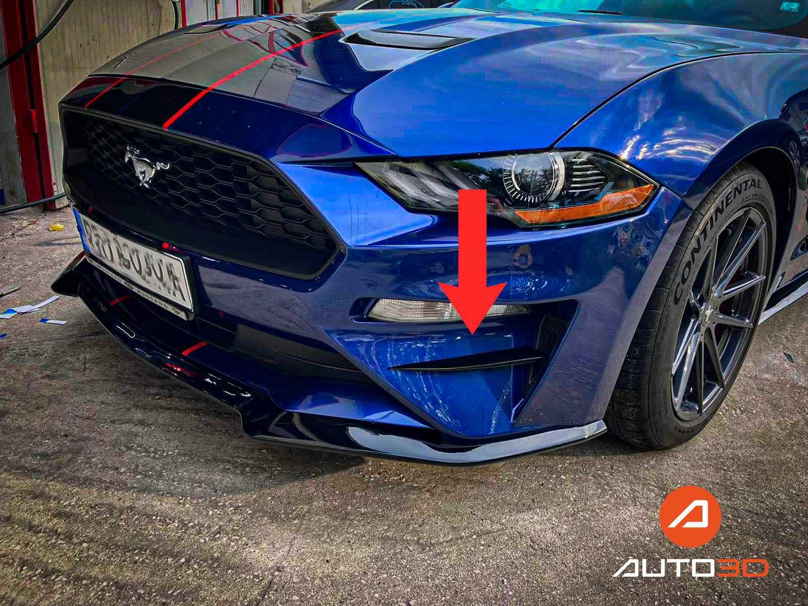 Добавки за предна броня Ford Mustang 2015 - 2023