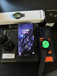 Galaxy S22 ultra , watch 5, buds 2 pro