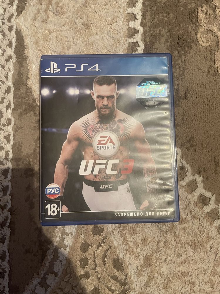 Продам диск UFC 3 на PS4