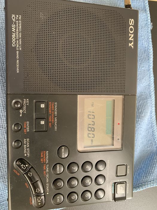 Sony ICF-SW30 FM Stereo/MW/SW1-10 PLL Synthesizer Receiver (BCL Radio)