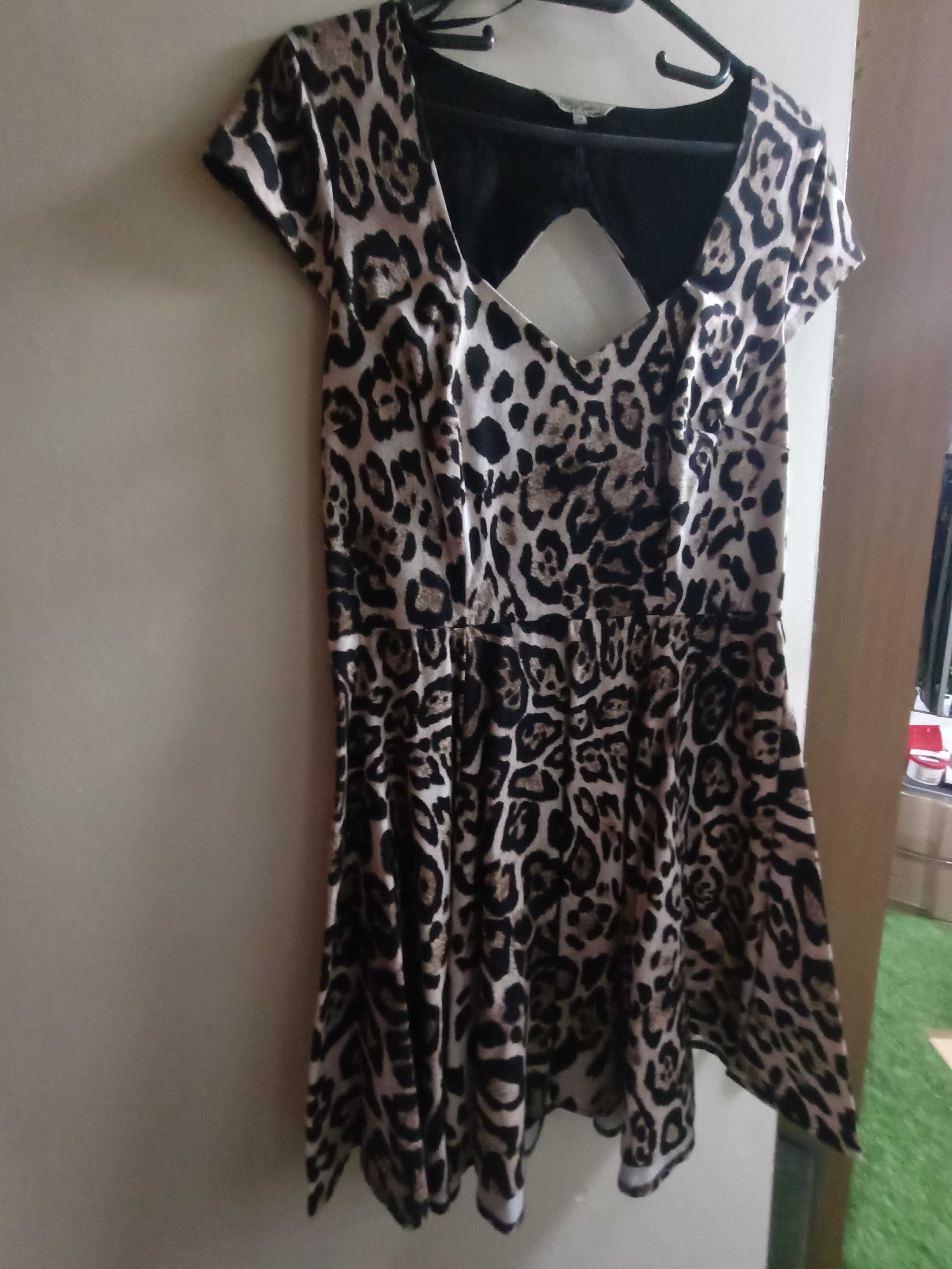 Rochie animal print  de zi