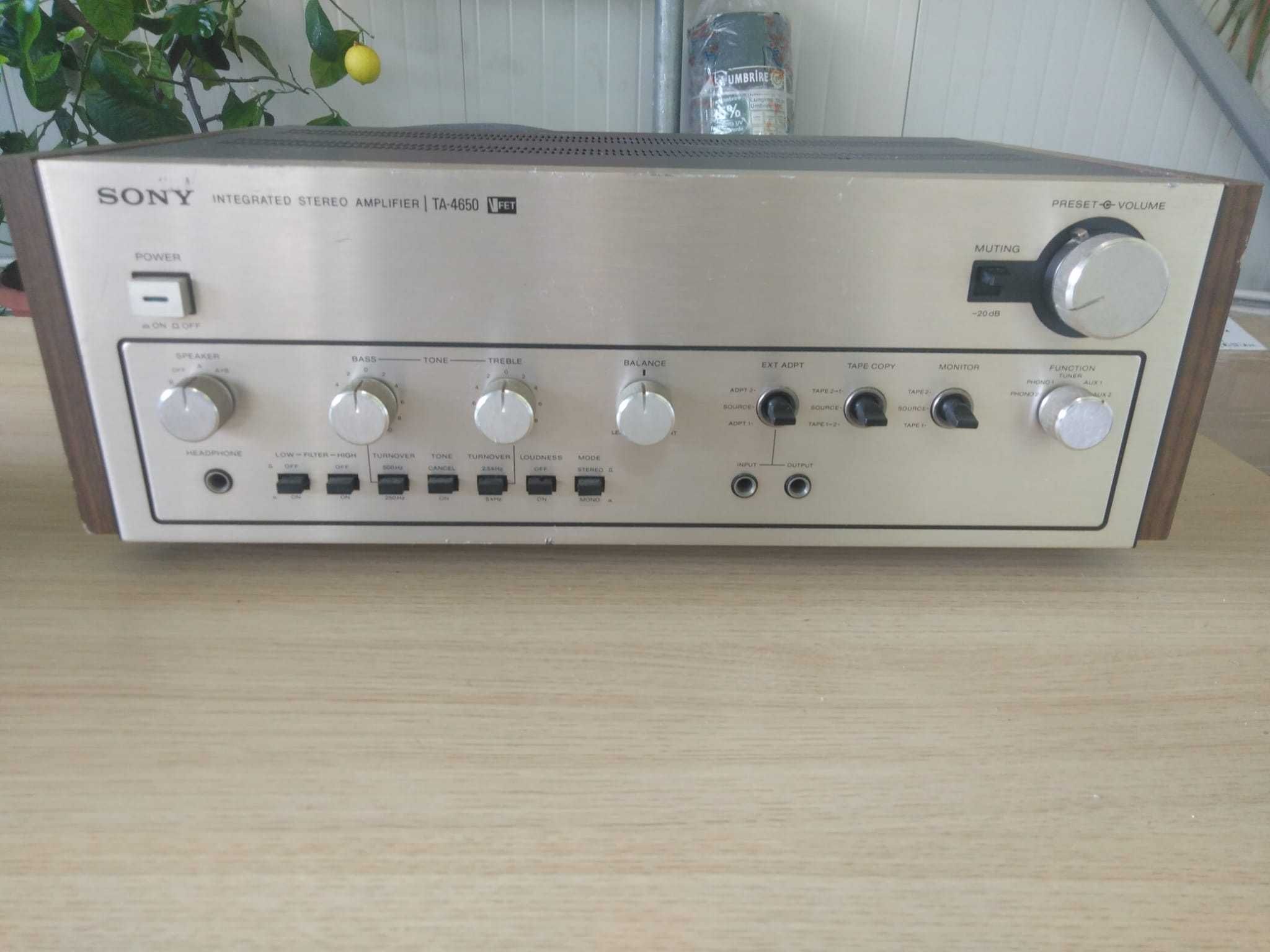 Amplificator Sony TA4650 VFET jucarie de colectie