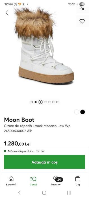 Cizme Moon Boot Monaco marime 37