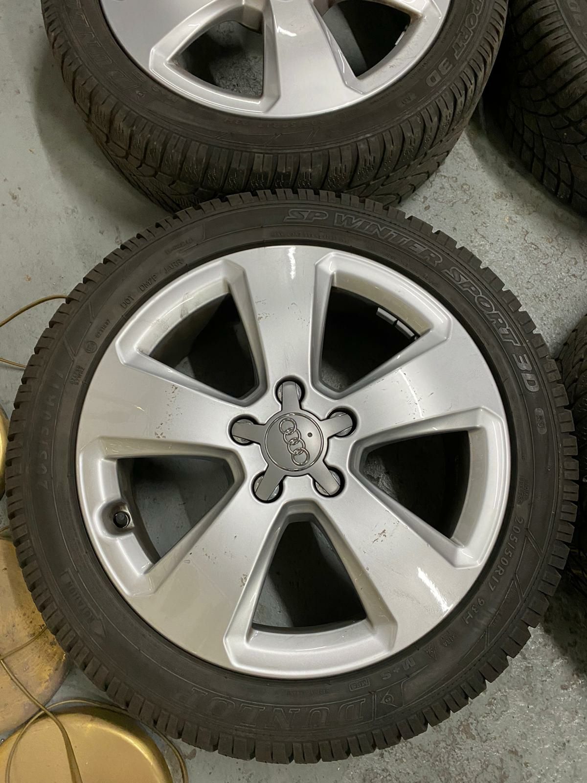 Roți Audi 205 50 R17 Dunlop 7mm