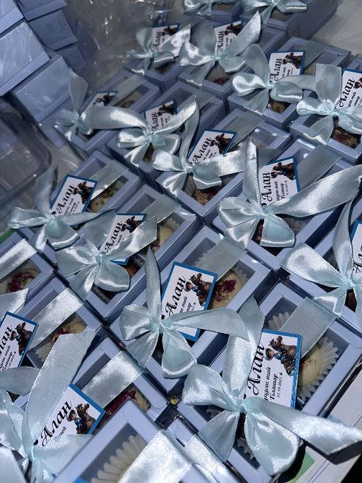 Бонбоньерки с бельгийским шоколадом