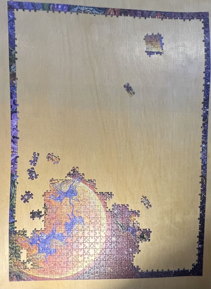 Vând Puzzle 1500 piese înrămat