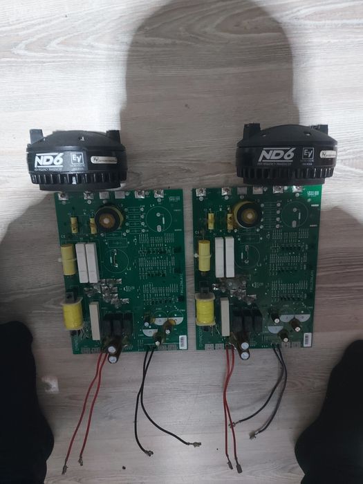 EV ND6 va Dynacord filter