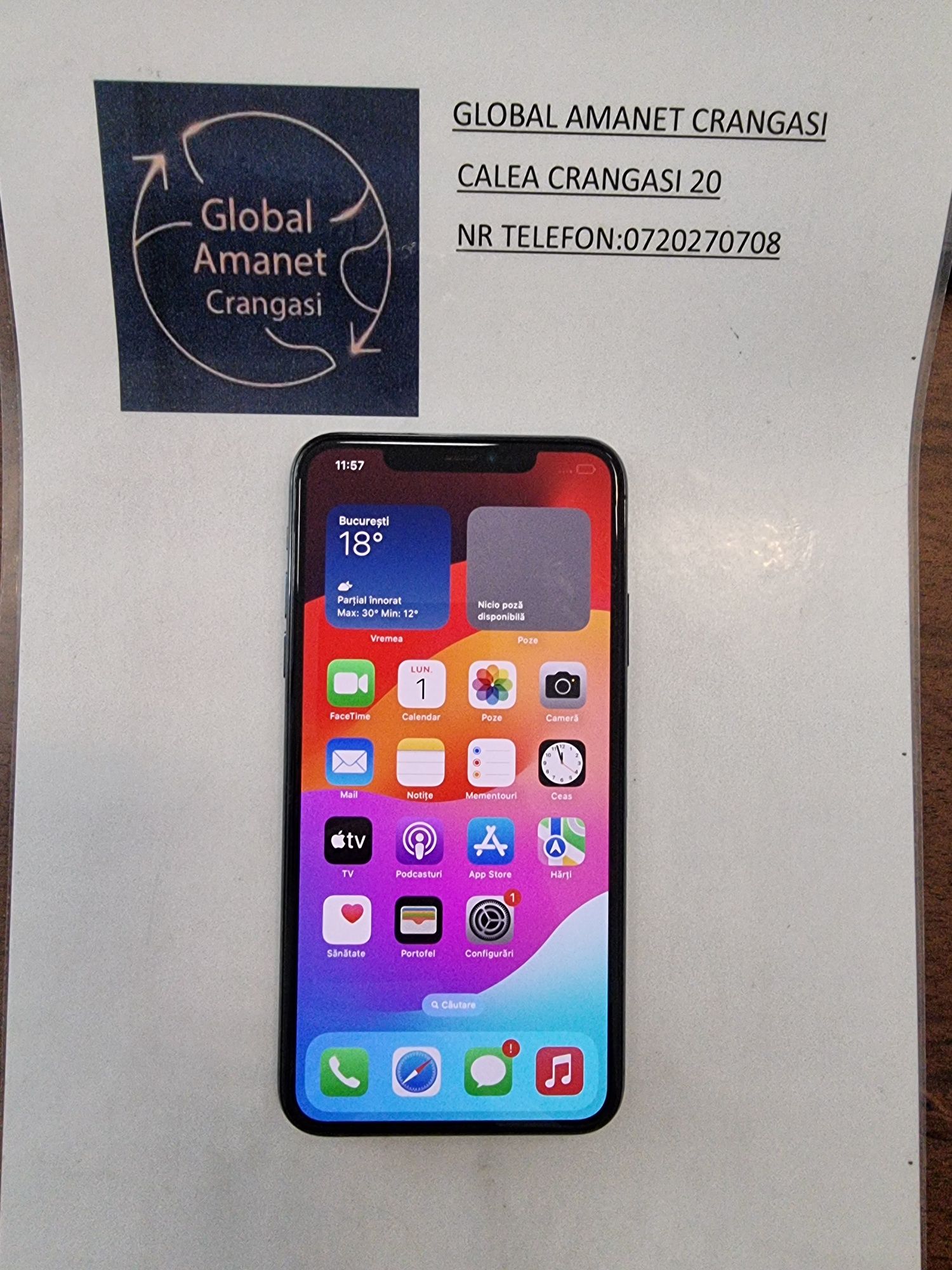 Iphone 11 Pro Max 64GB Bateria 91% Global Amanet Crangasi 53427