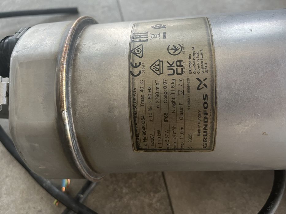 Vand pompa apa Grundfos AP50 defecta