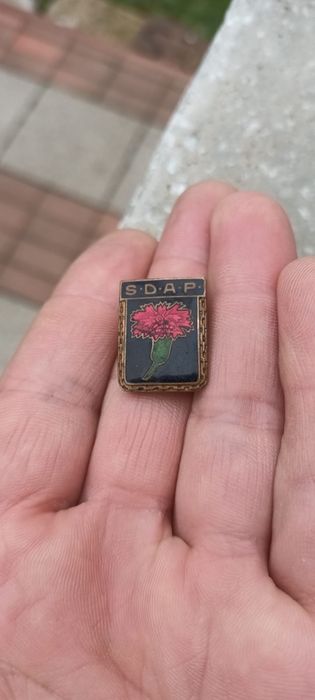 Insigna veche,detalii in fotografii