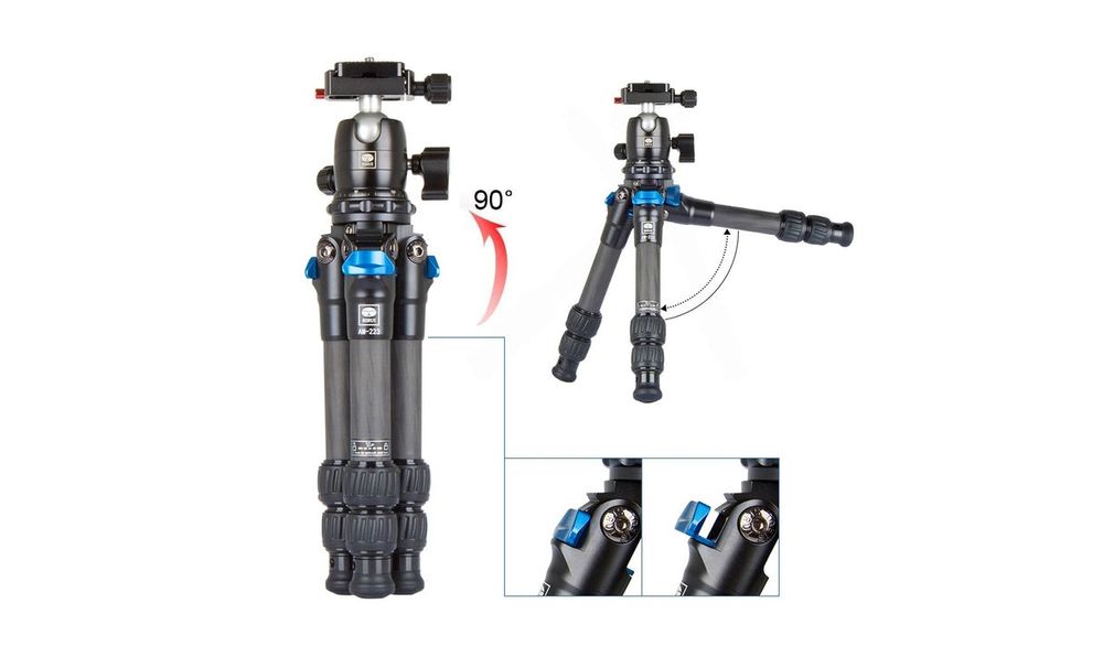 Trepied carbon mini/ trepied Am 324 normal
