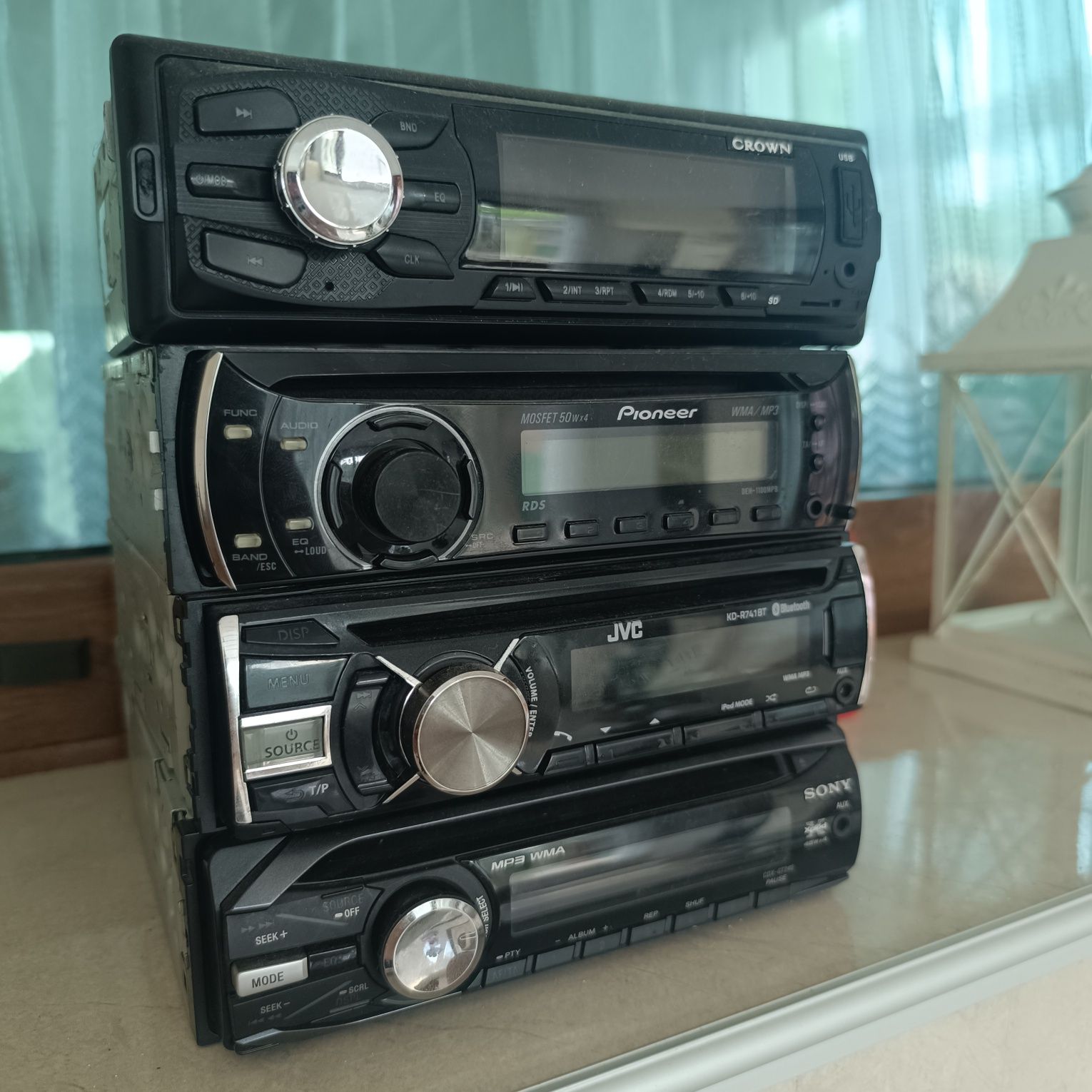 Авторадио автокасетофони Сидита CD  Sony Crown Jvc Pioneer