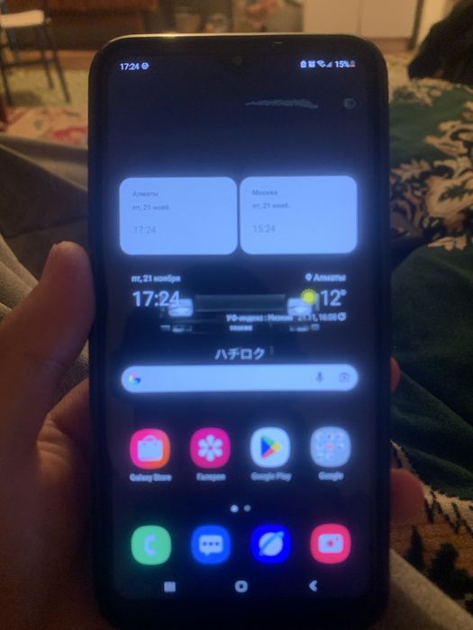 Самсунг А10 с коробкой