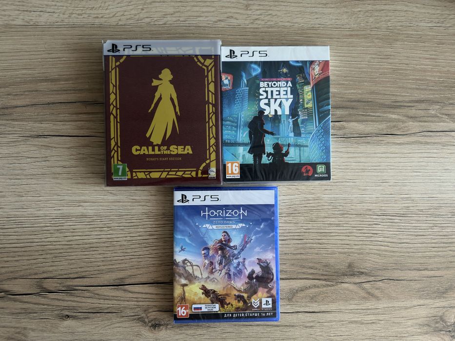 Продам новые игры для PlayStation 5
