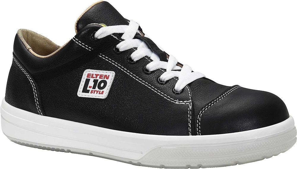 Pantofi munca piele, ELRON, varf metalic,Shadow Low, 40, IMP GERM