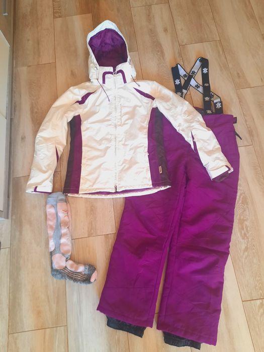 Geaca ski+pantaloni mărimea 158-164 cm , 13-14 ani , S adult