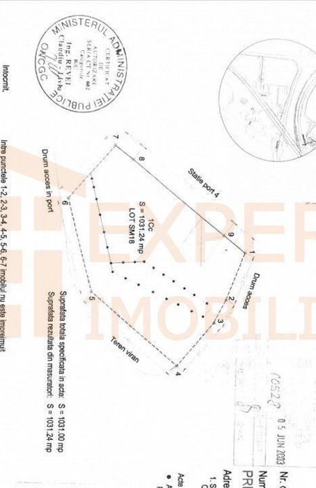 Teren intravilan situat in zona Agigea-Poarta 10