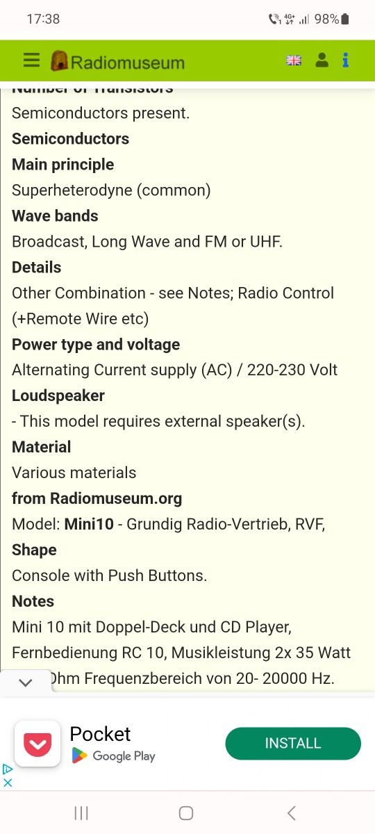 Linie audio grunding