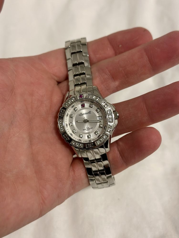 Ceas dama Ingersoll Gems IG0372S1 Swiss Made - impecabil, ca Nou