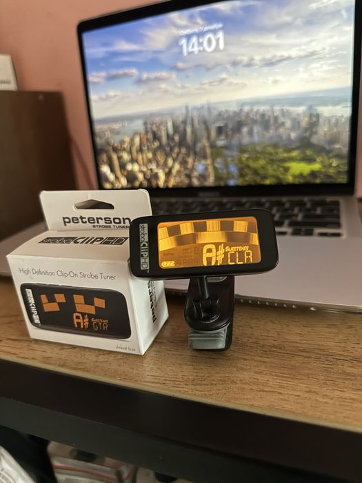Peterson StroboClip HD гитарный тюнер-клипса