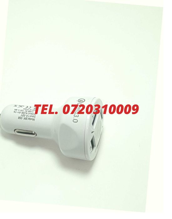 Superfastcharge Incarcator Auto Cu Patru Porturi Usb Partycharge