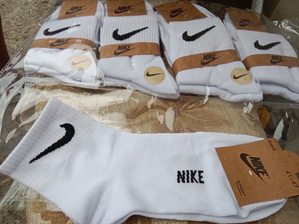 Носки Nike в хорошем качестве, летние.
