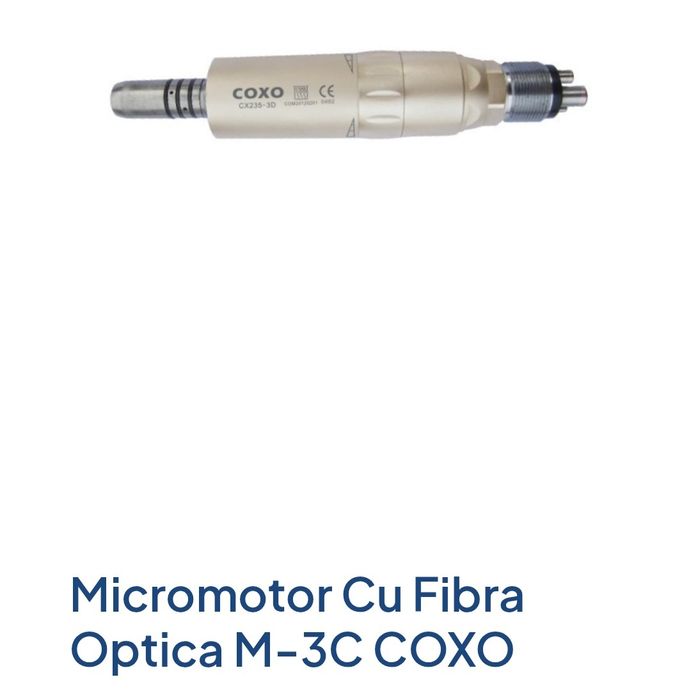 Micromotor pneumatic cu fibra Coxo