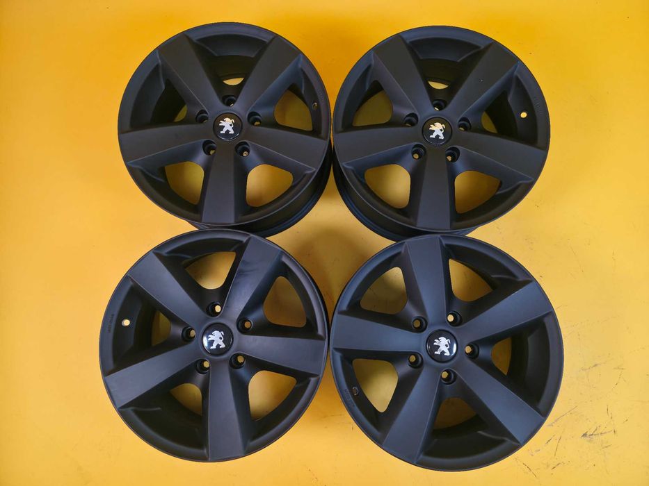 4 Jante Aliaj 5x118 16'' OEM Peugeot Boxer - 7J ET 48 CA NOI