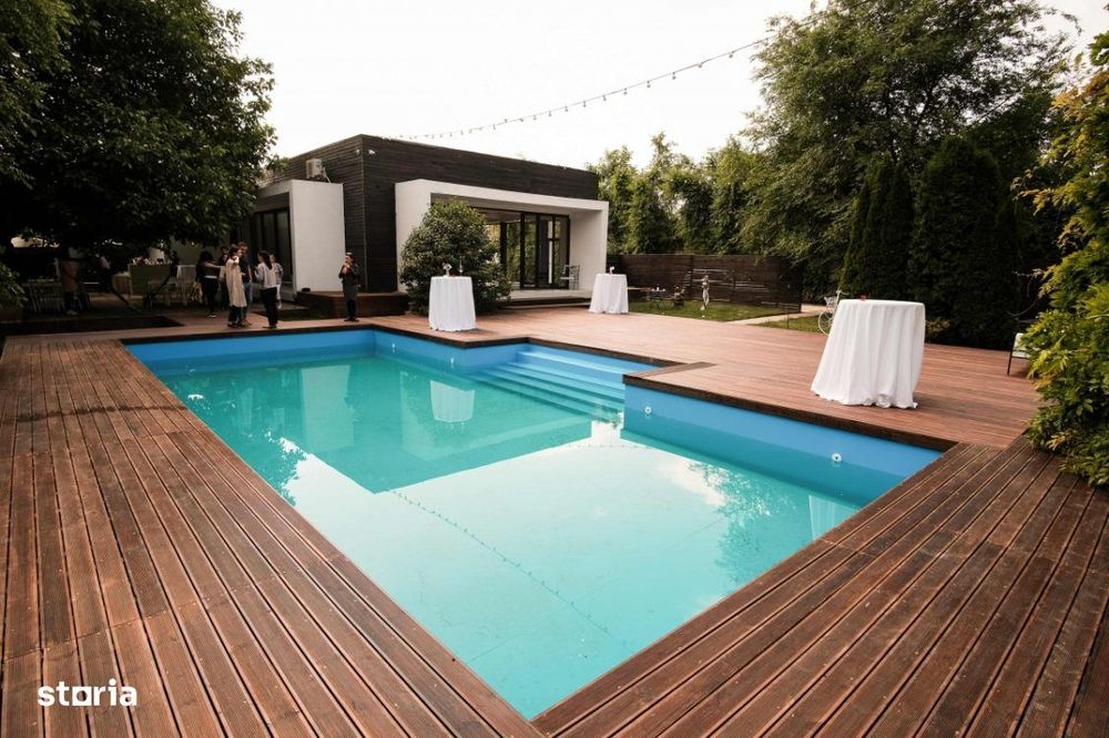 Ocazie -  Casa 400mp construiti, piscina, teren de 4500mp