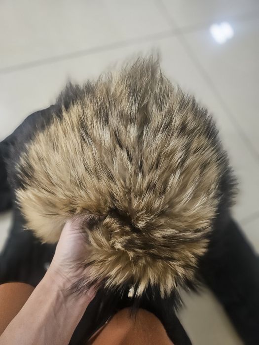 Geaca  Robera Biagi cu guler blana naturala