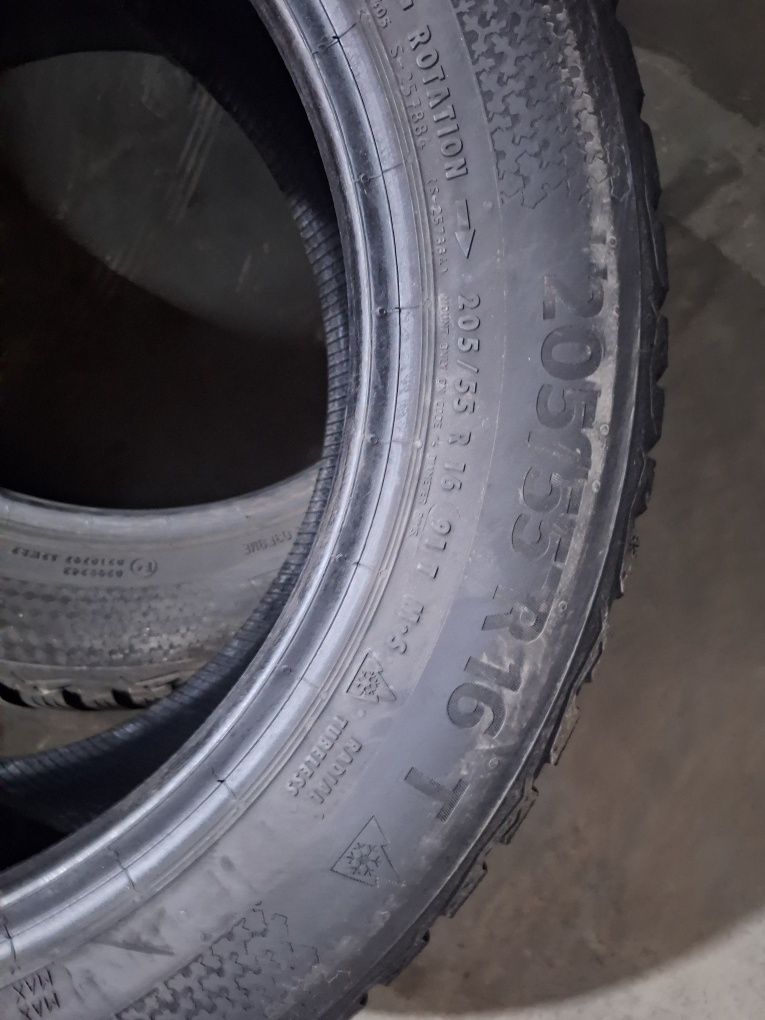7+мм! 205 55 16 Continental wintercontact ts 870